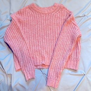 American Eagle, extra small, pink sweater